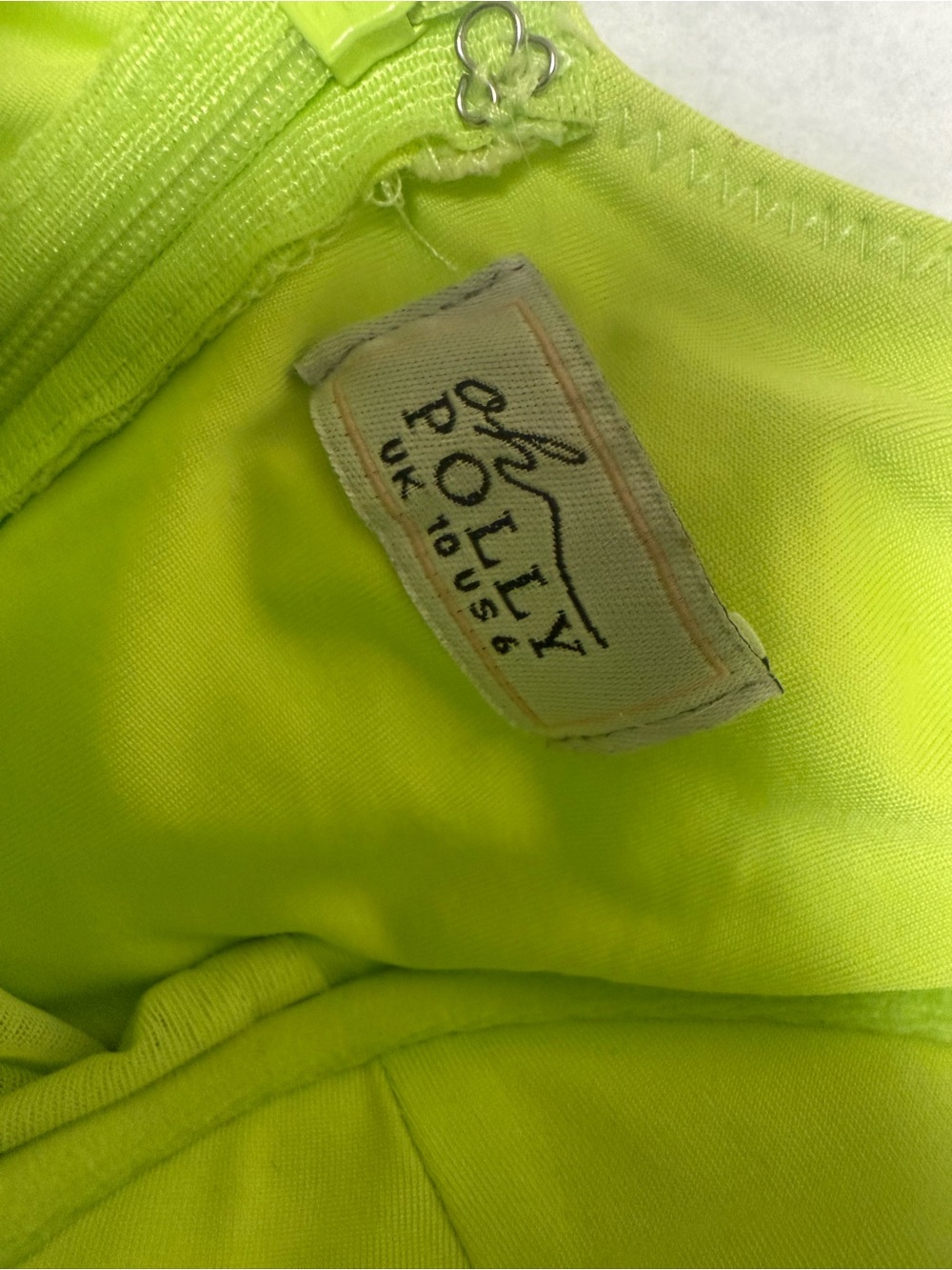 Oh Polly  Lime Green Embellished Lime Dress 🟢 - Picture 12 of 13